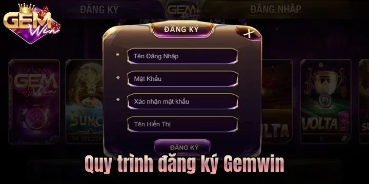 Cách đăng ký Gemwin bắt đầu hành trình khởi nghiệp
