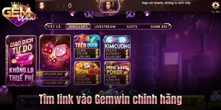 Cách tìm link chính hãng Gemwin tránh bẫy lừa đảo