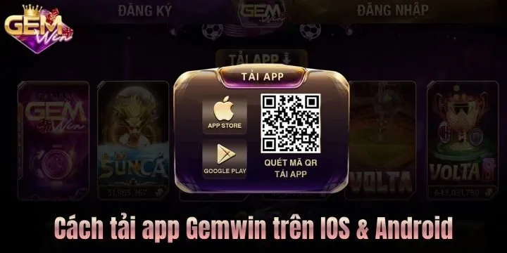 Tải app Gemwin - Chơi game mượt mà trên mọi thiết bị 3 Tải app Gemwin về máy như thế nào?