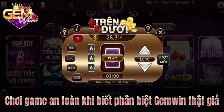 Cách phân biệt Gemwin thật giả hiệu quả 