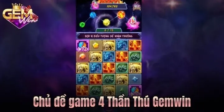 Chủ đề mới lạ của 4 Thần Thú Gemwin