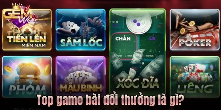 Top game bài đổi thưởng hot nhất hiện nay