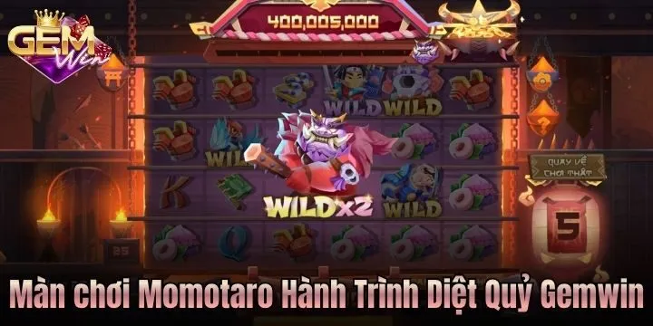 Những màn chơi Momotaro Hành Trình Diệt Quỷ Gemwin