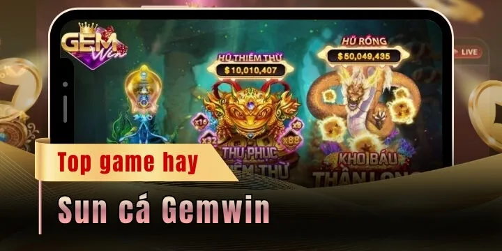 Sun Cá Gemwin - Phá đảo thủy cung săn thưởng cực đã