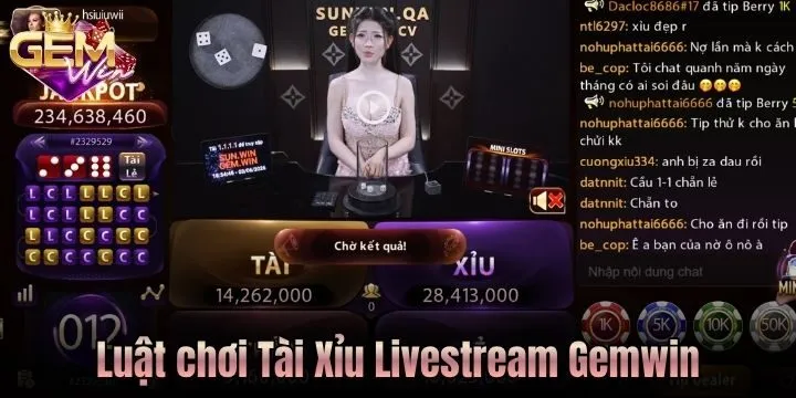 Những quy luật cần biết khi chơi Tài Xỉu Livestream Gemwin 