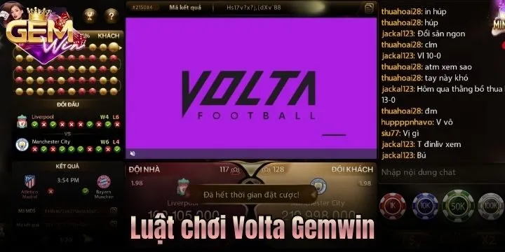 Phổ cập luật chơi Volta Gemwin cơ bản