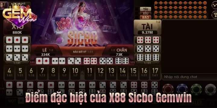 X88 Sicbo Gemwin có gì đặc biệt? 