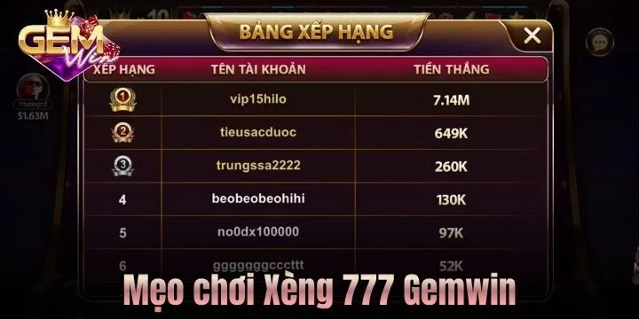 Nghệ thuật săn thưởng từ Xèng 777 Gemwin