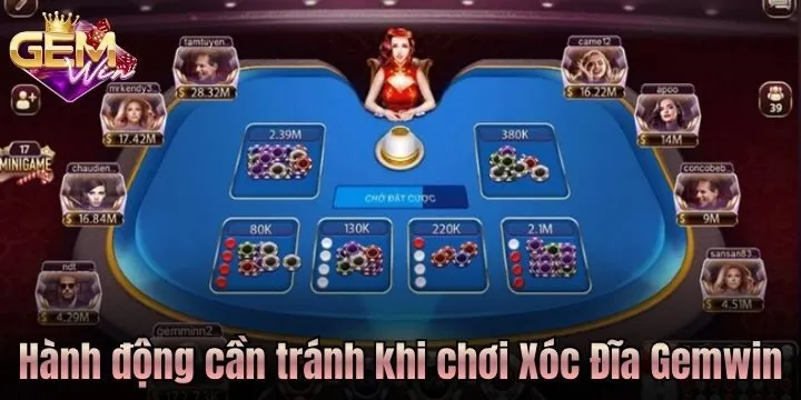 Hành động cần tránh để không mất lợi thế khi chơi game